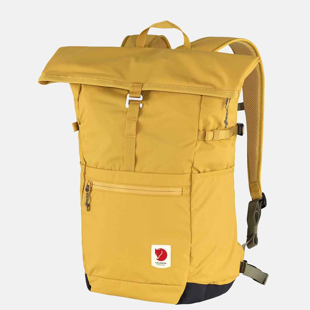 Fjallraven High Coast Foldsack 24 rugzak 15 inch ochre bij Duifhuizen